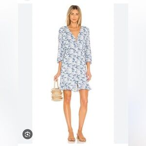 Rails Elsie Blue and White Floral Dress